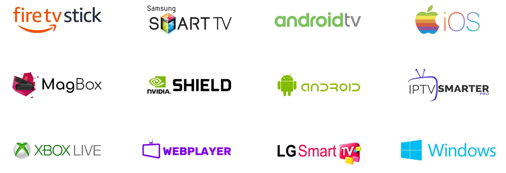 Compatibilité des appareils iptvnator